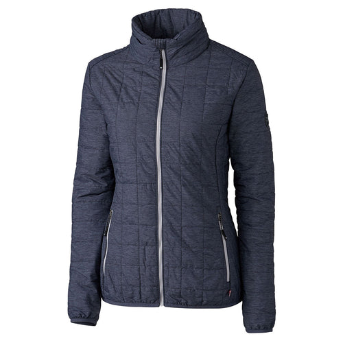 Cutter & Buck Authentic Cutter & Buck Women's Anthracite Melange Rainier Jacket