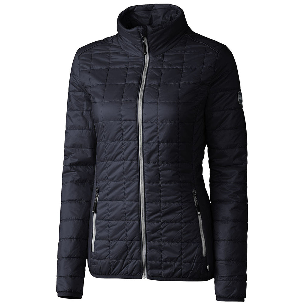 Cutter & Buck Cutter & Buck Women's Dark Navy/Silver Rainier Jacket