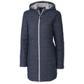 Cutter & Buck Cutter & Buck Women's Anthracite Melange Rainier Long Jacket