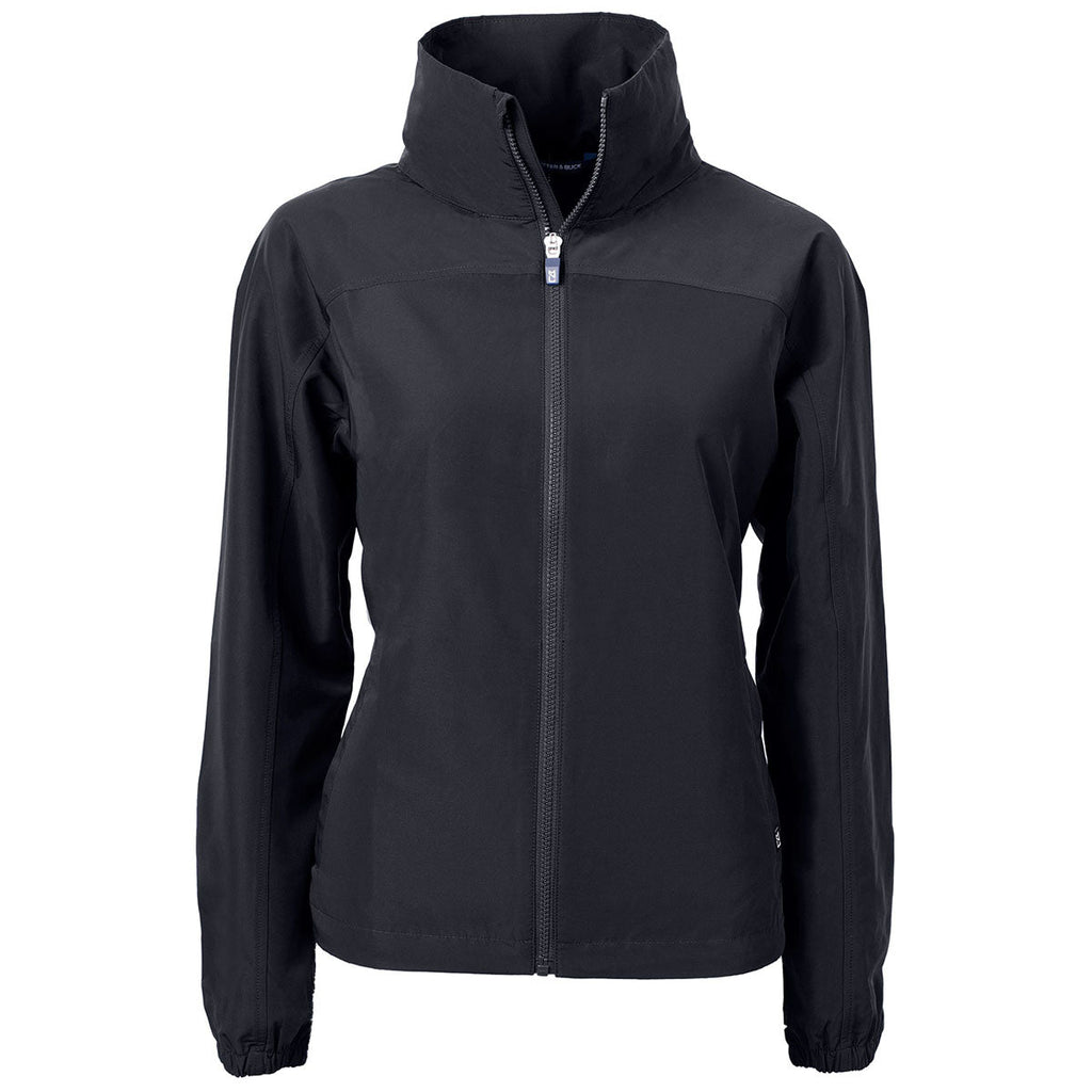 Cutter & Buck Cutter & Buck Women's Black Charter Eco Recycled Full Zip Jacket