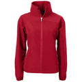 Cutter & Buck Authentic Cutter & Buck Women's Cardinal Red Charter Eco Recycled Full Zip Jacket