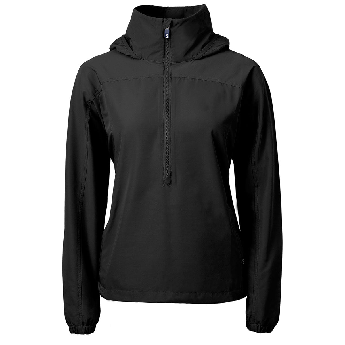 Cutter & Buck Cutter & Buck Women's Black Charter Eco Recycled Anorak Jacket