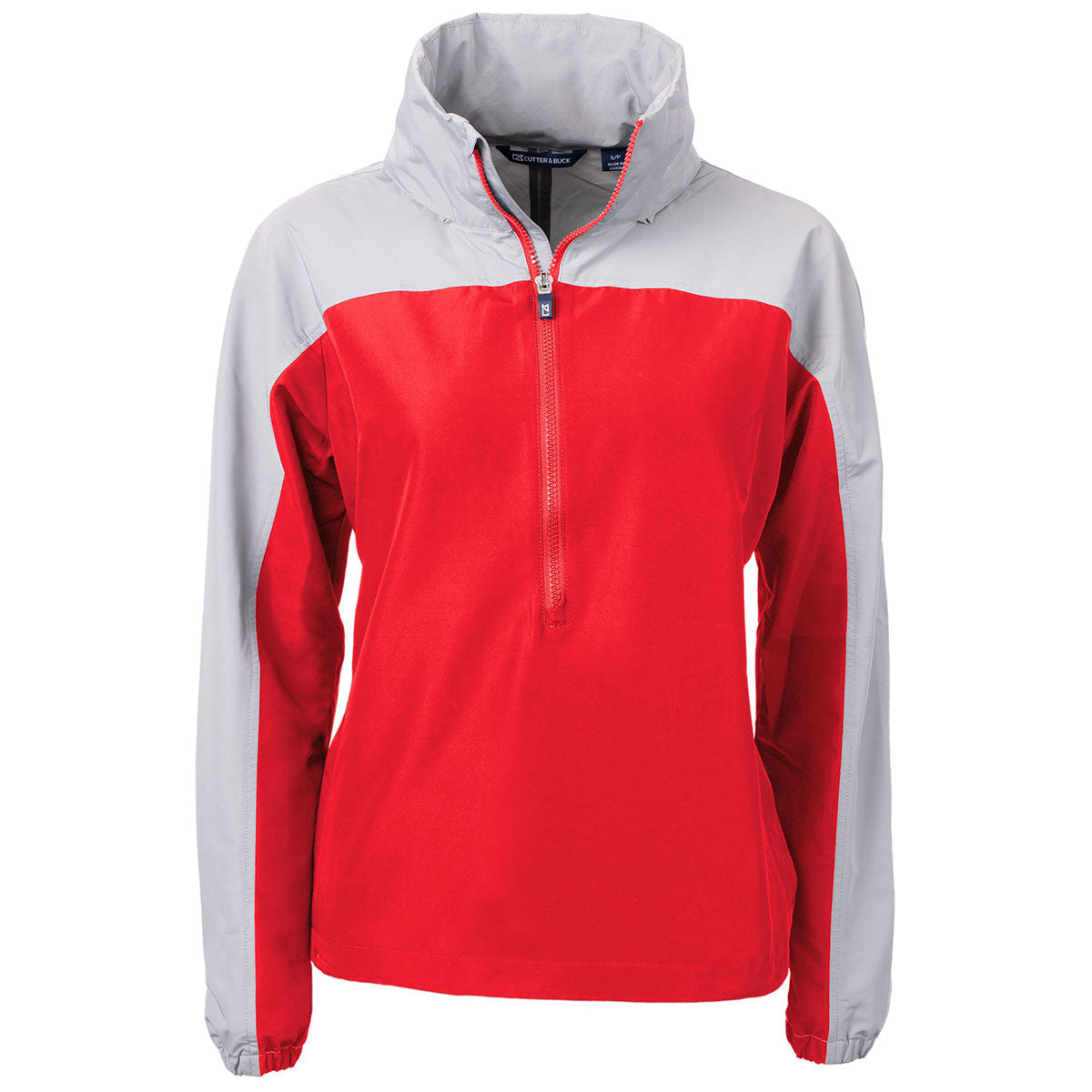 Cutter & Buck Cutter & Buck Women's Red/Polished Charter Eco Recycled Anorak Jacket