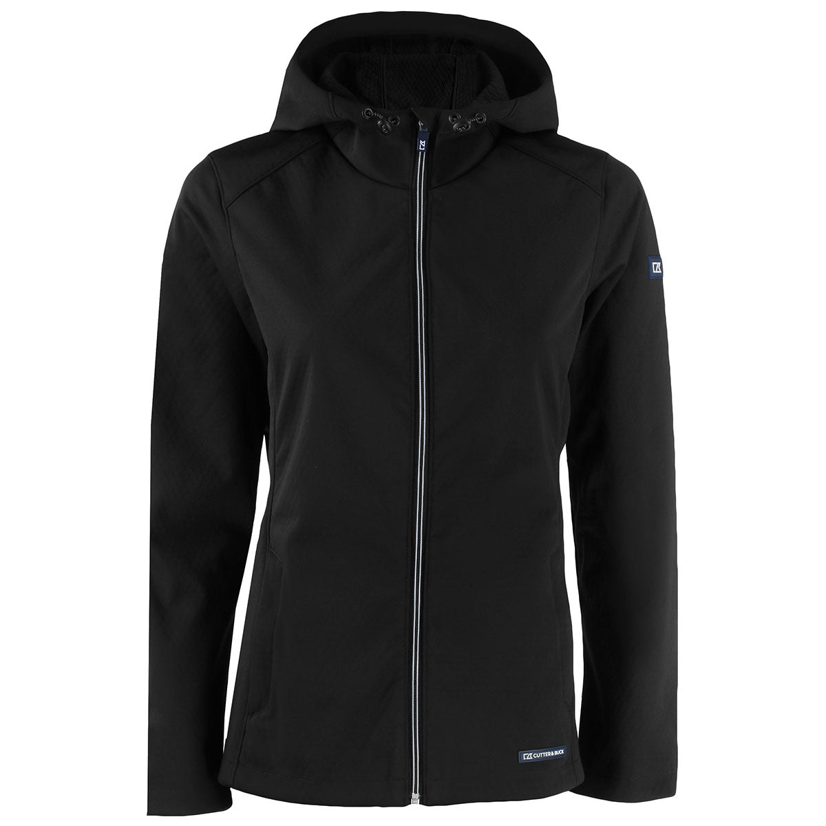 Cutter & Buck Cutter & Buck Women's Black Evoke Eco Softshell Recycled Full Zip Jacket