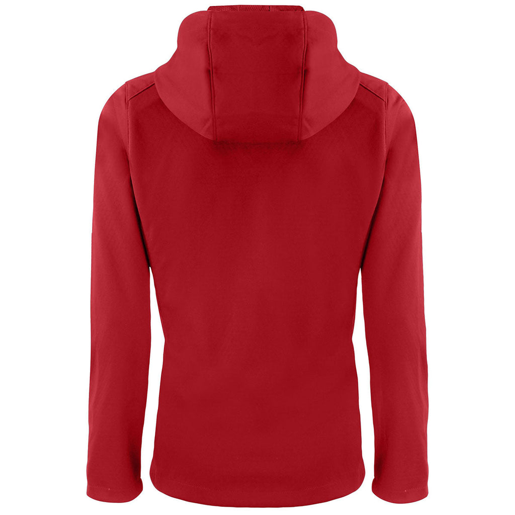 Cutter & Buck Original Cutter & Buck Women's Cardinal Red Evoke Eco Softshell Recycled Full Zip Jacket