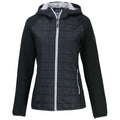 Cutter & Buck Cutter & Buck Women's Black Rainier Primaloft Eco Full Zip Hybrid Jacket