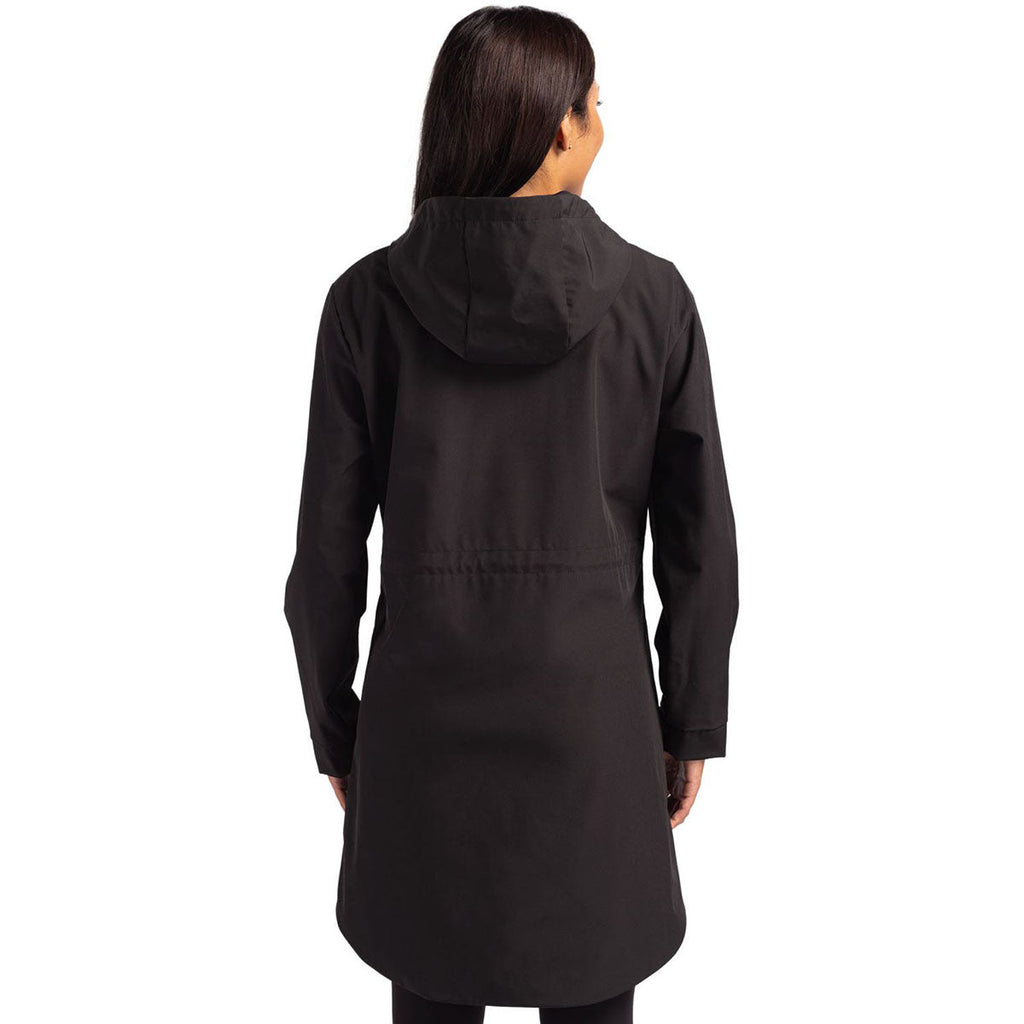 Cutter & Buck Cutter & Buck Women's Black Camano Everyday Stretch Recycled Water Resistant Jacket