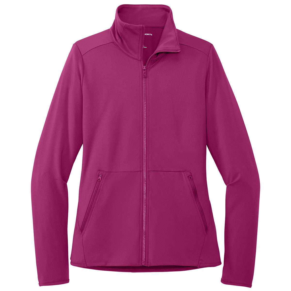 Port Authority Classic Port Authority Women's Wine Accord Stretch Fleece Full-Zip