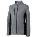 Clique Clique Women's Pistol/Black Narvik Colorblock Softshell