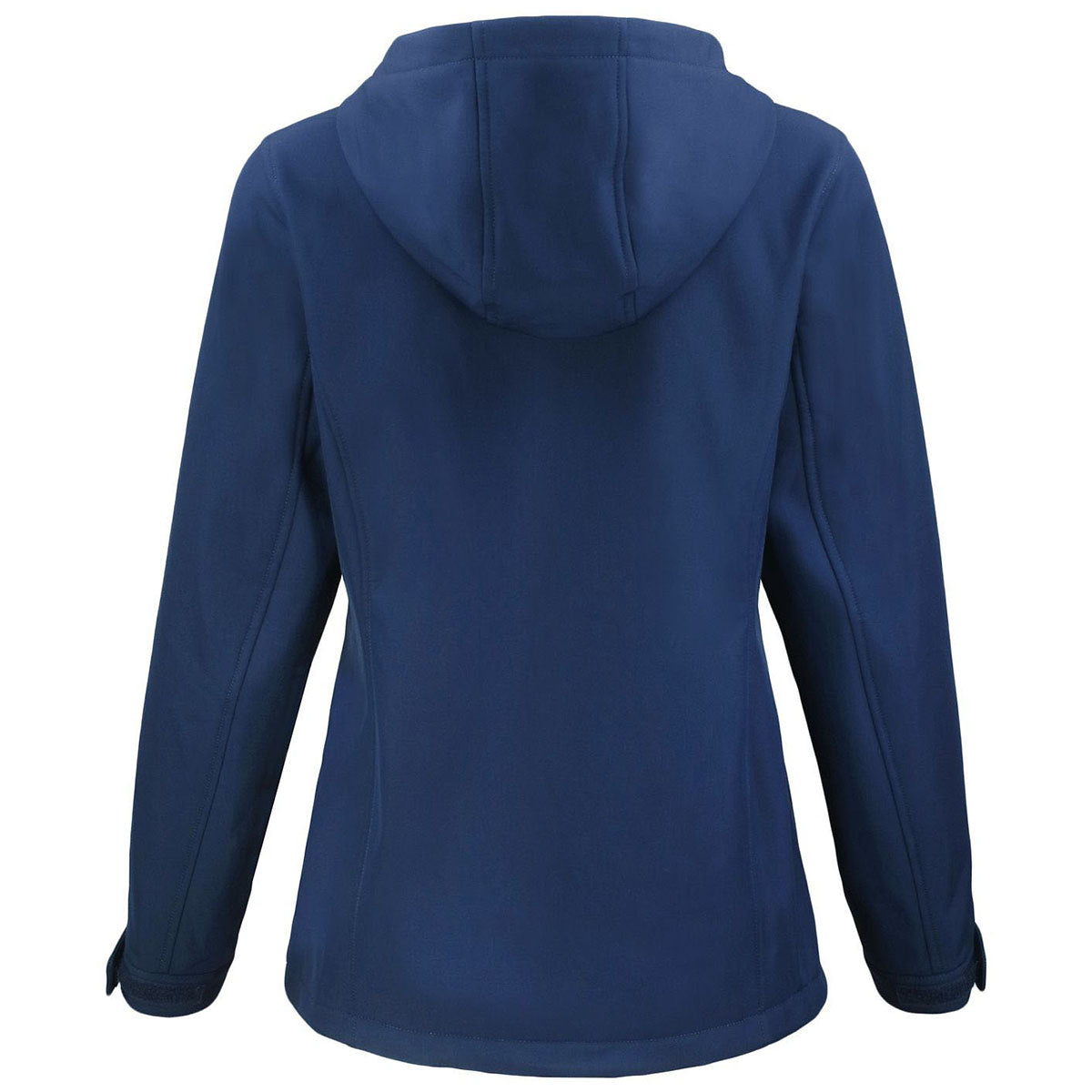 Clique Clique Women's Dark Navy Telemark Eco Stretch Softshell Full Zip Hooded Jacket