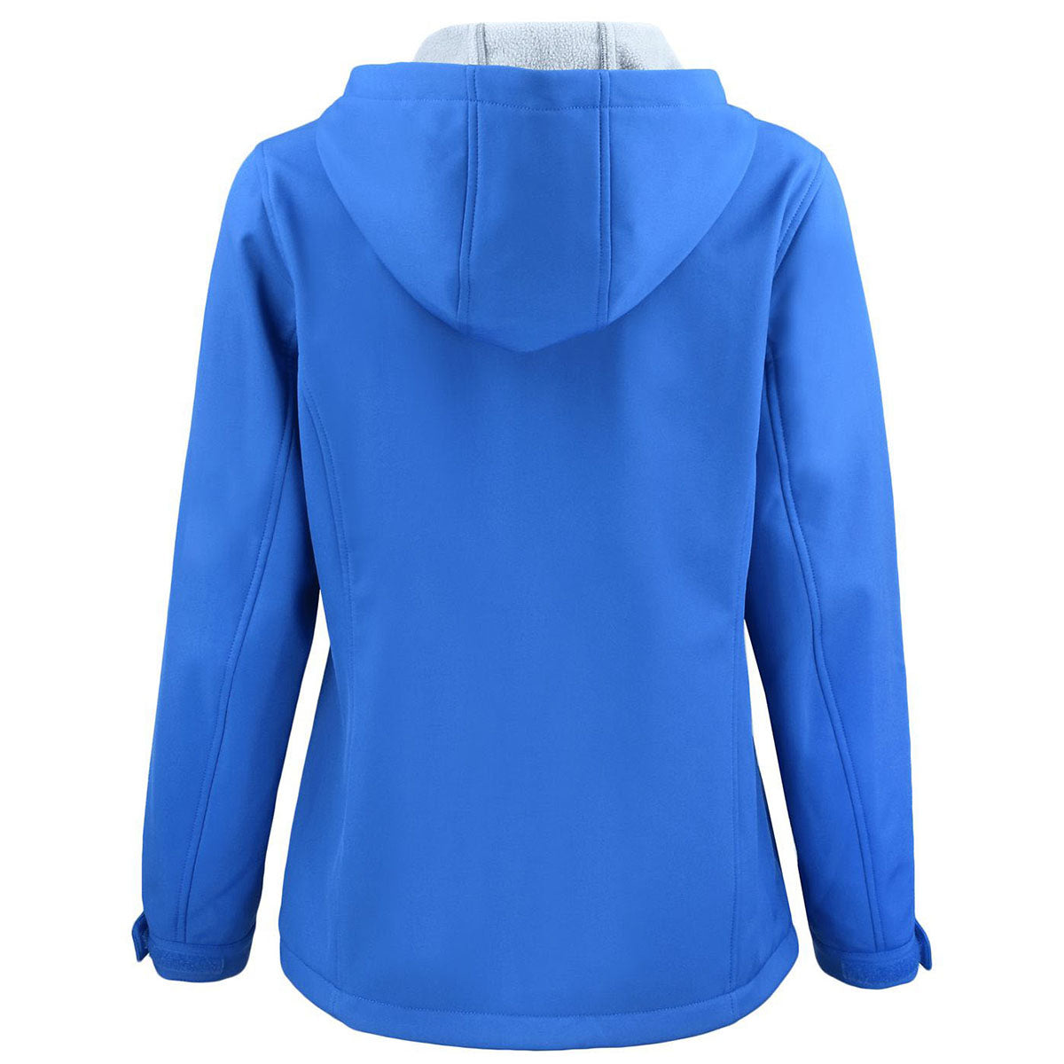 Clique Clique Women's Royal Blue Telemark Eco Stretch Softshell Full Zip Hooded Jacket