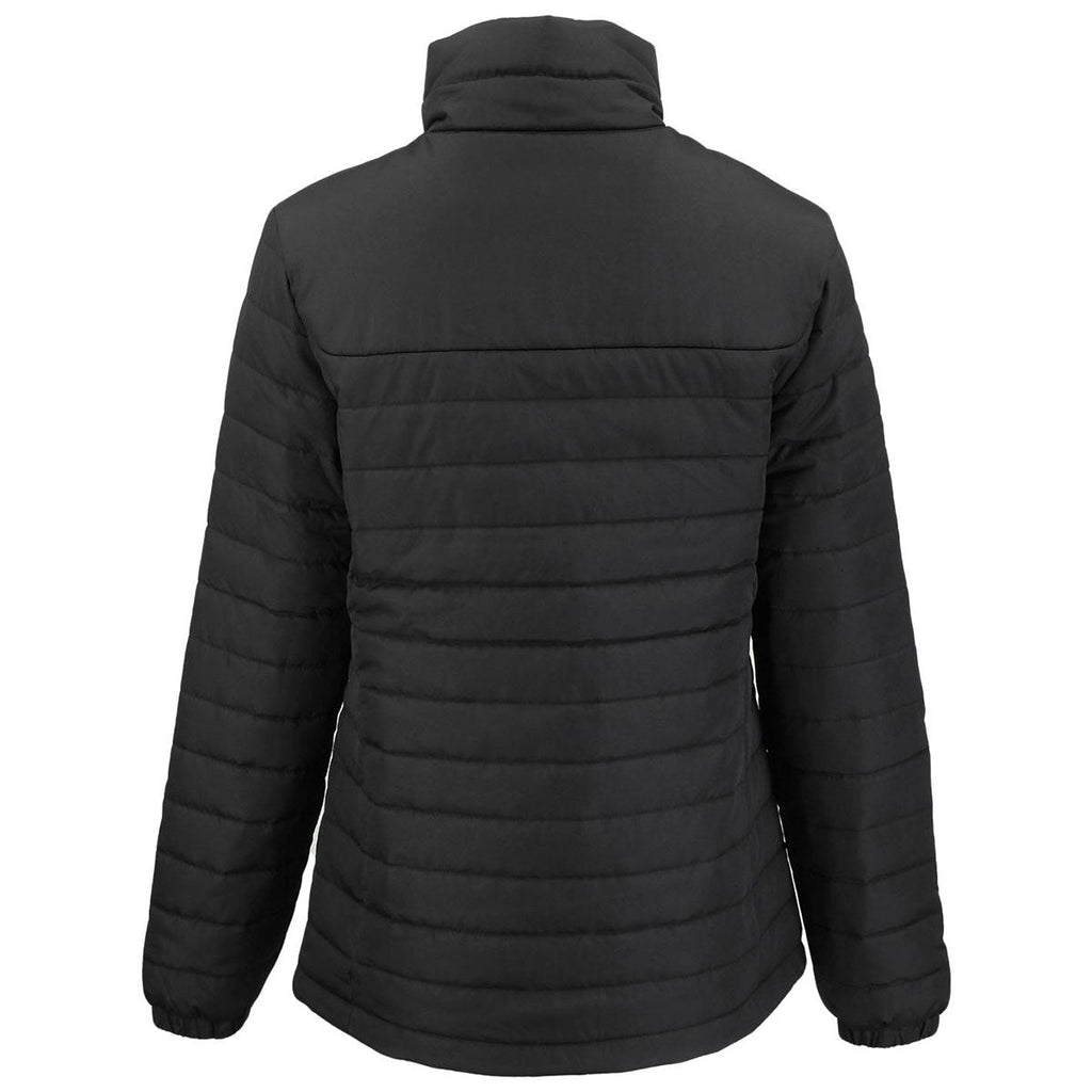 Clique Clique Women's Black Elevation Eco Full Zip Puffer Jacket