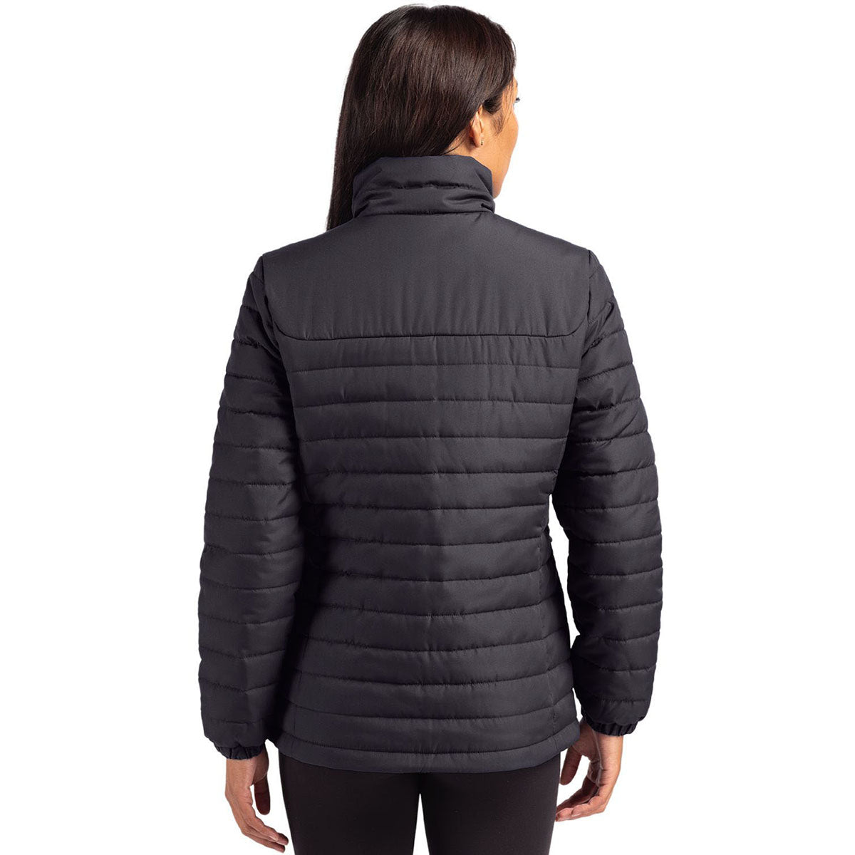 Clique Clique Women's Black Elevation Eco Full Zip Puffer Jacket