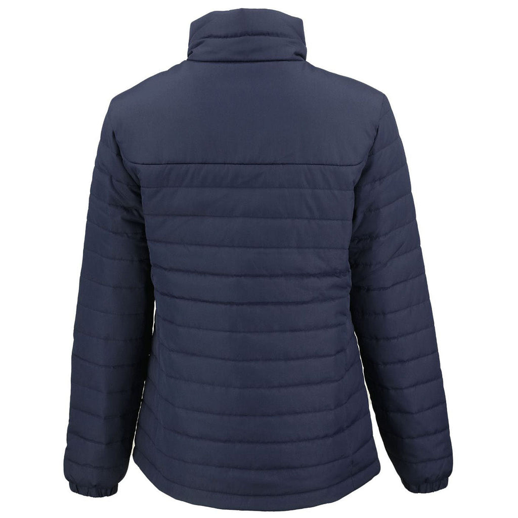 Clique Clique Women's Dark Navy Elevation Eco Full Zip Puffer Jacket