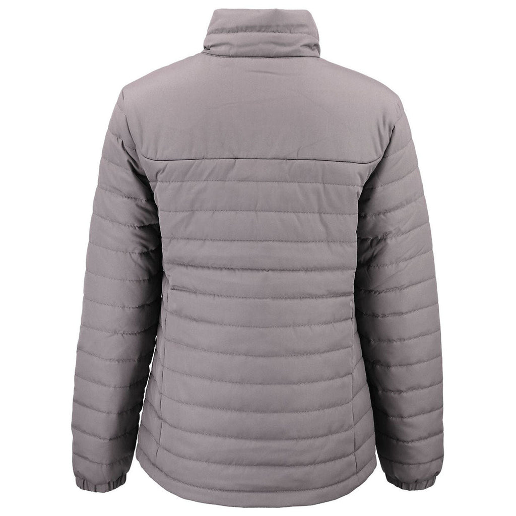 Clique Clique Women's Pure Slate Elevation Eco Full Zip Puffer Jacket