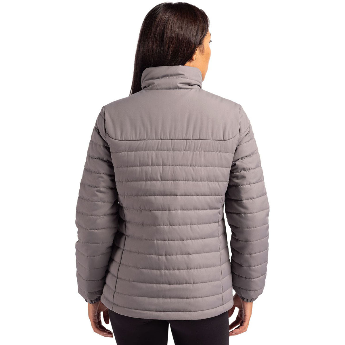 Clique Clique Women's Pure Slate Elevation Eco Full Zip Puffer Jacket