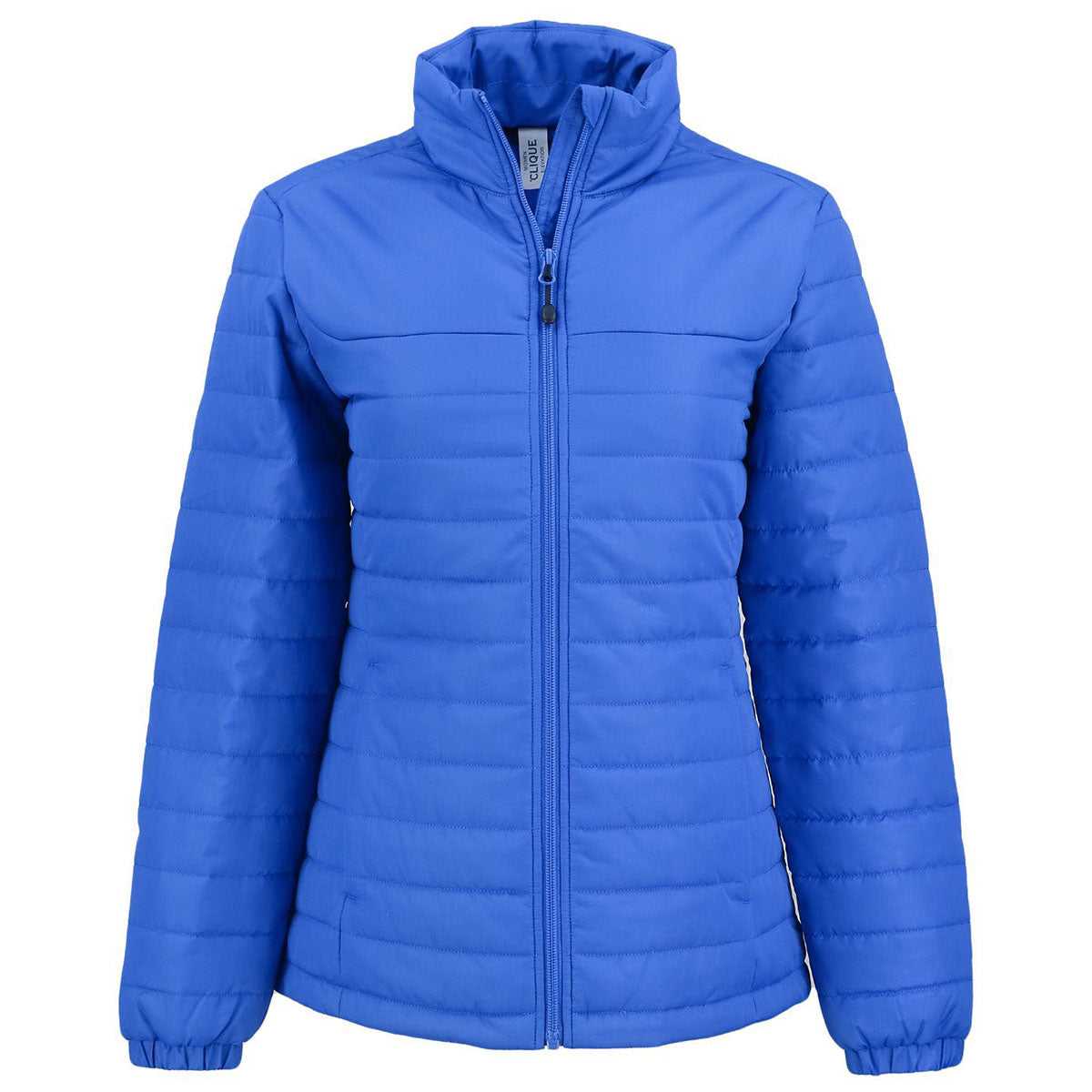 Clique Clique Women's Royal Blue Elevation Eco Full Zip Puffer Jacket