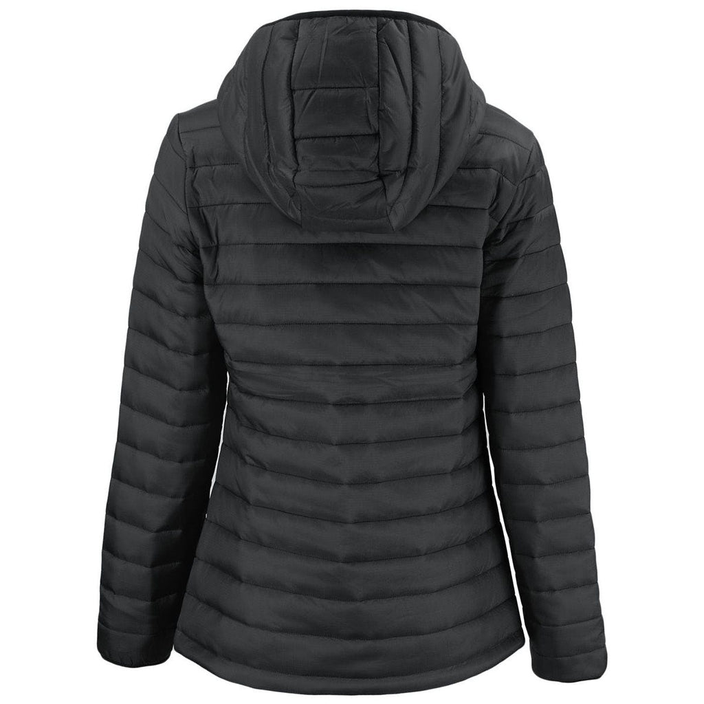 Clique Authentic Clique Women's Black Valhalla Full Zip Puffer Jacket