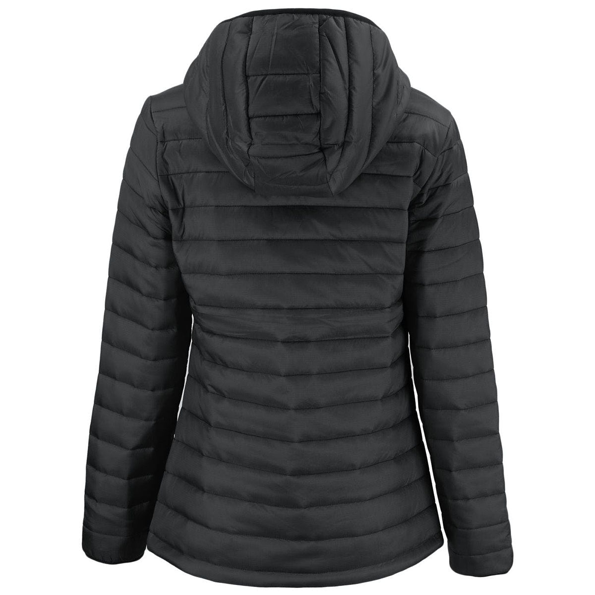 Clique Authentic Clique Women's Black Valhalla Full Zip Puffer Jacket
