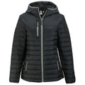 Clique Authentic Clique Women's Black Valhalla Full Zip Puffer Jacket