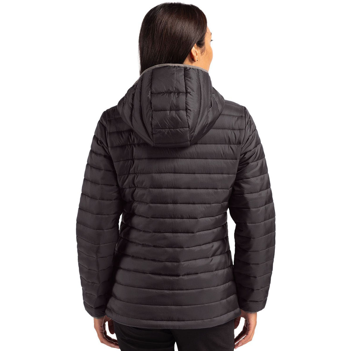 Clique Authentic Clique Women's Black Valhalla Full Zip Puffer Jacket