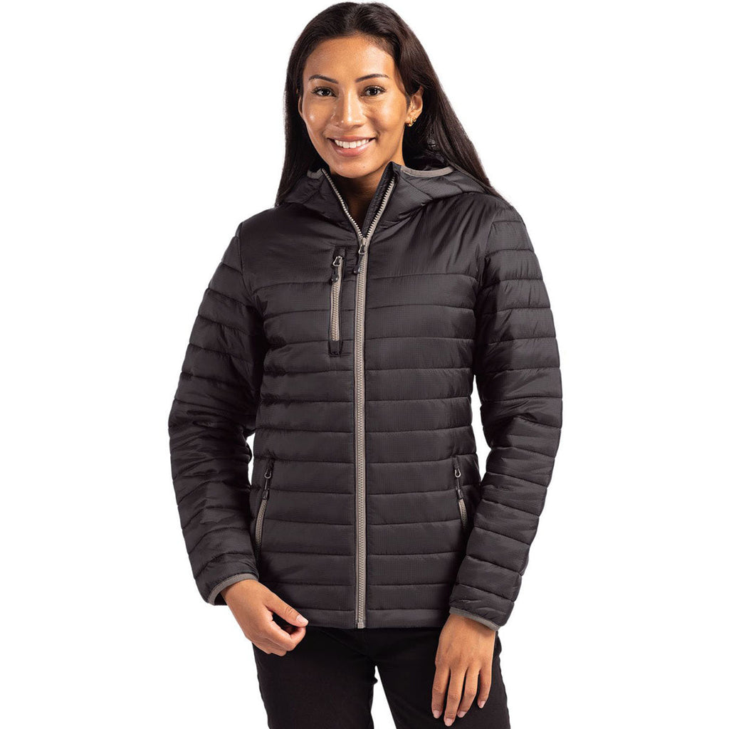 Clique Authentic Clique Women's Black Valhalla Full Zip Puffer Jacket
