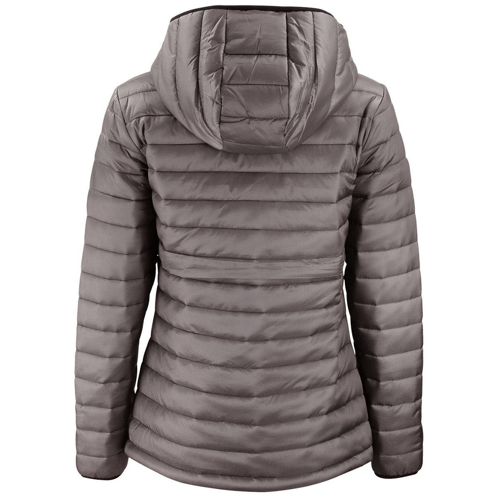 Clique Clique Women's Pure Slate Valhalla Full Zip Puffer Jacket