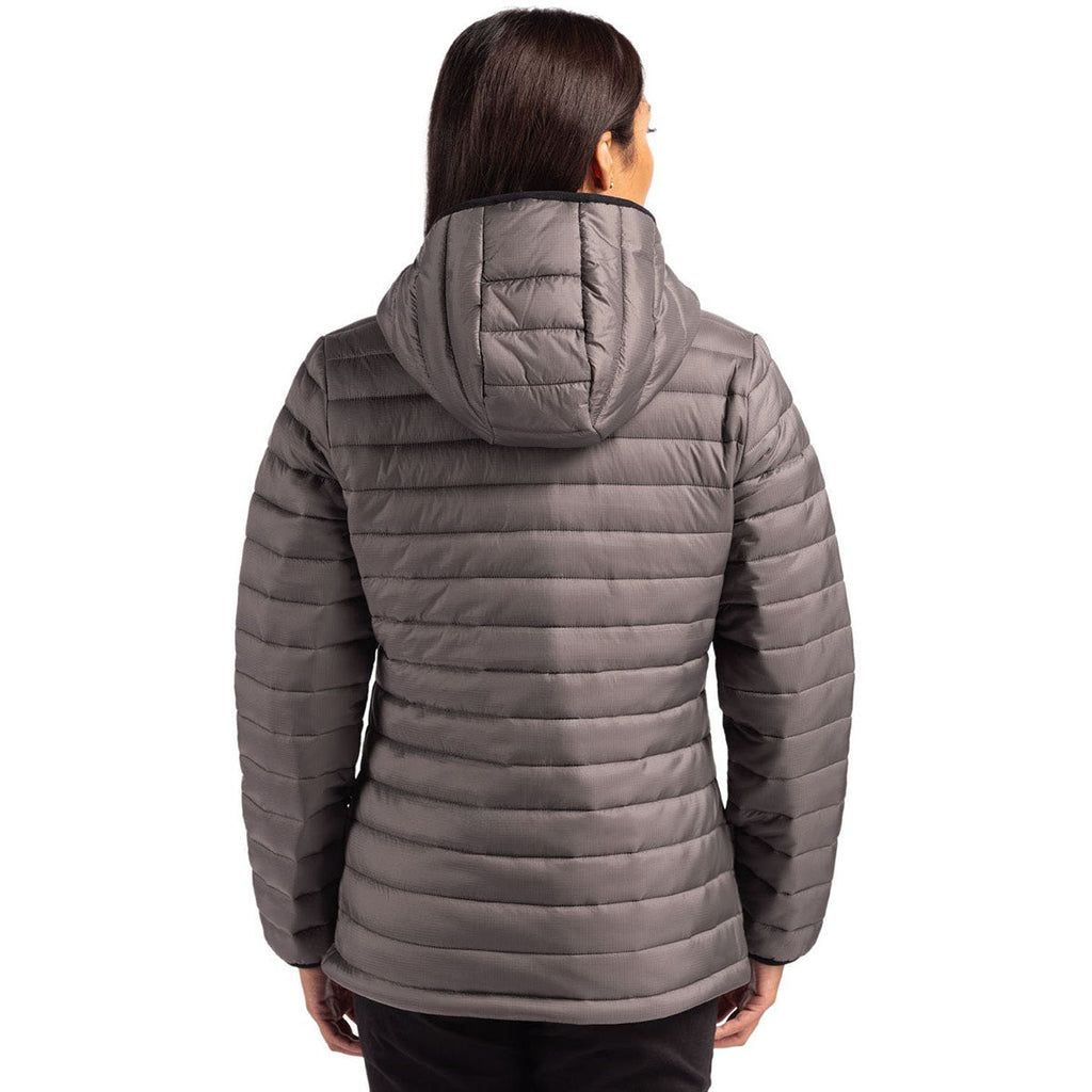 Clique Clique Women's Pure Slate Valhalla Full Zip Puffer Jacket