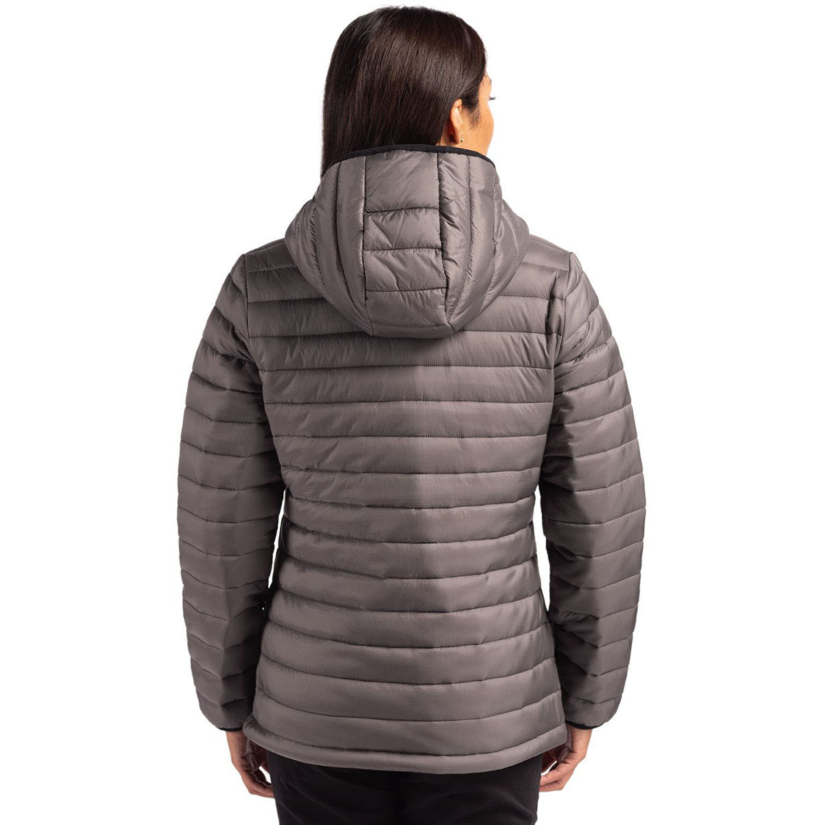 Clique Clique Women's Pure Slate Valhalla Full Zip Puffer Jacket