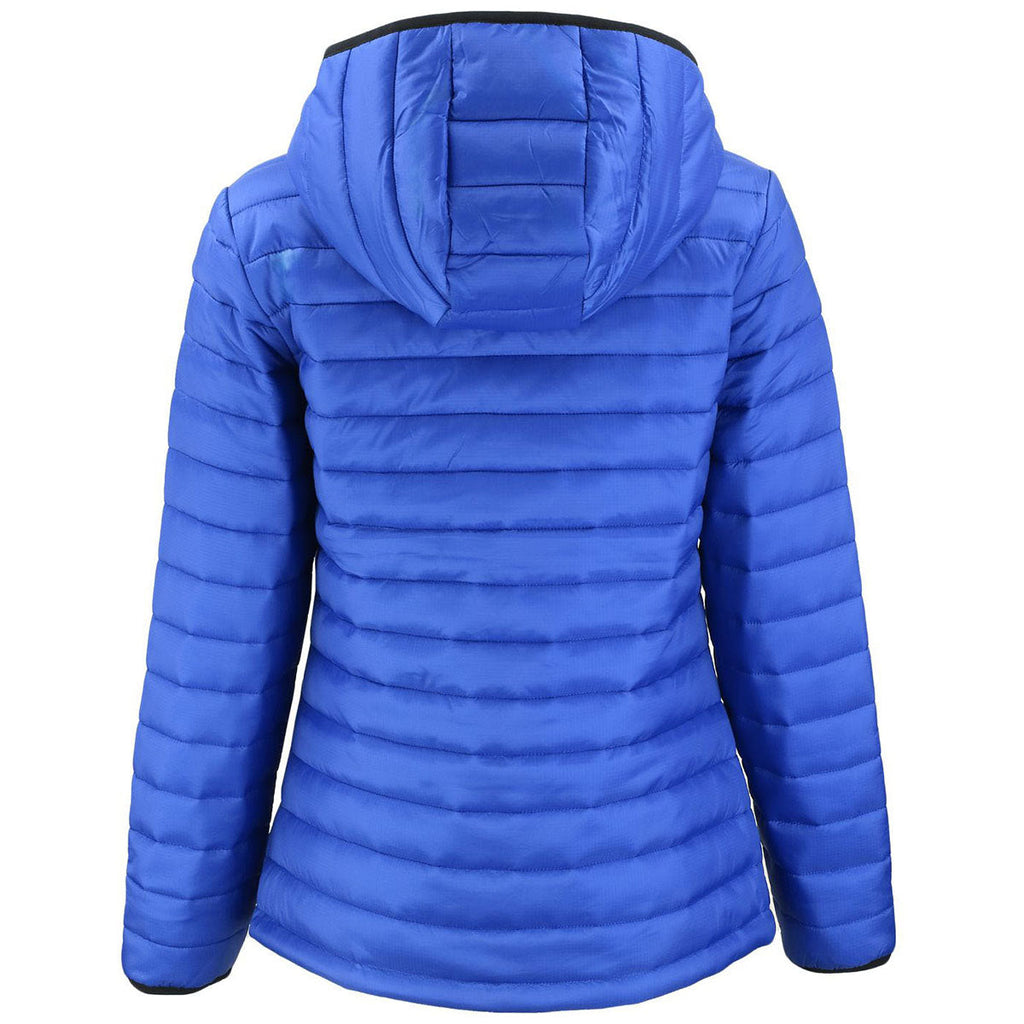 Clique Official Clique Women's Royal Blue Valhalla Full Zip Puffer Jacket