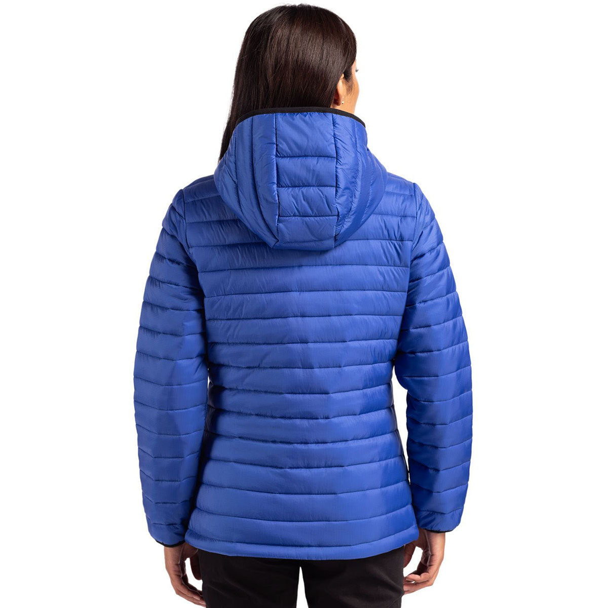 Clique Official Clique Women's Royal Blue Valhalla Full Zip Puffer Jacket
