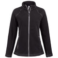 Clique Clique Women's Black Powder Fleece Full Zip Jacket