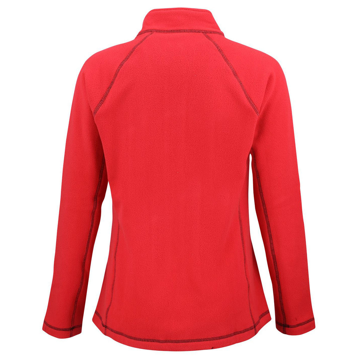 Clique Clique Women's Red Powder Fleece Full Zip Jacket
