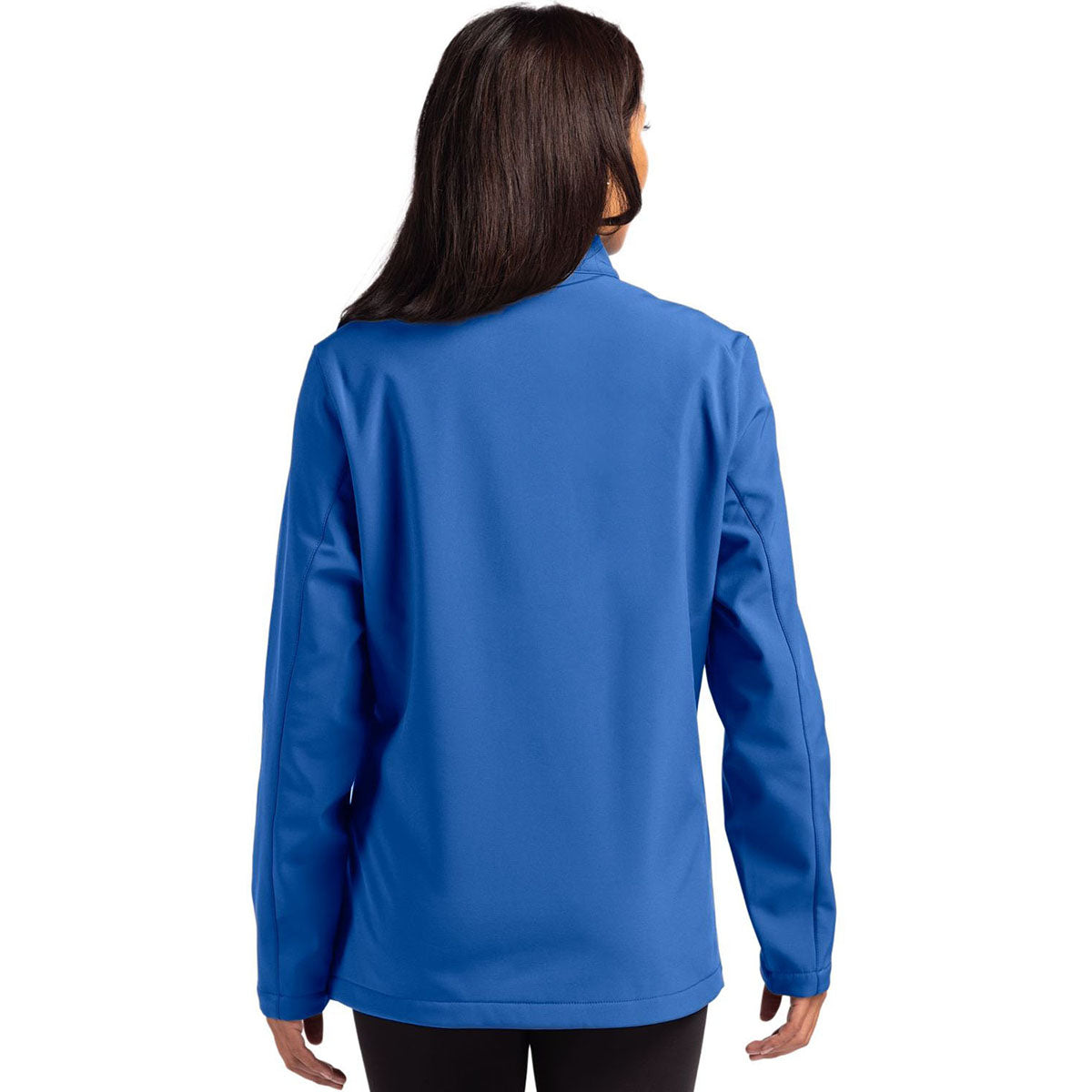 Clique Clique Women's Royal Blue/Black Tempo Stretch Full Zip Softshell Jacket