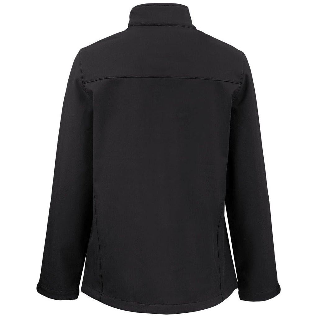 Clique Clique Women's Black Tempest Waterproof Full Zip Softshell Jacket