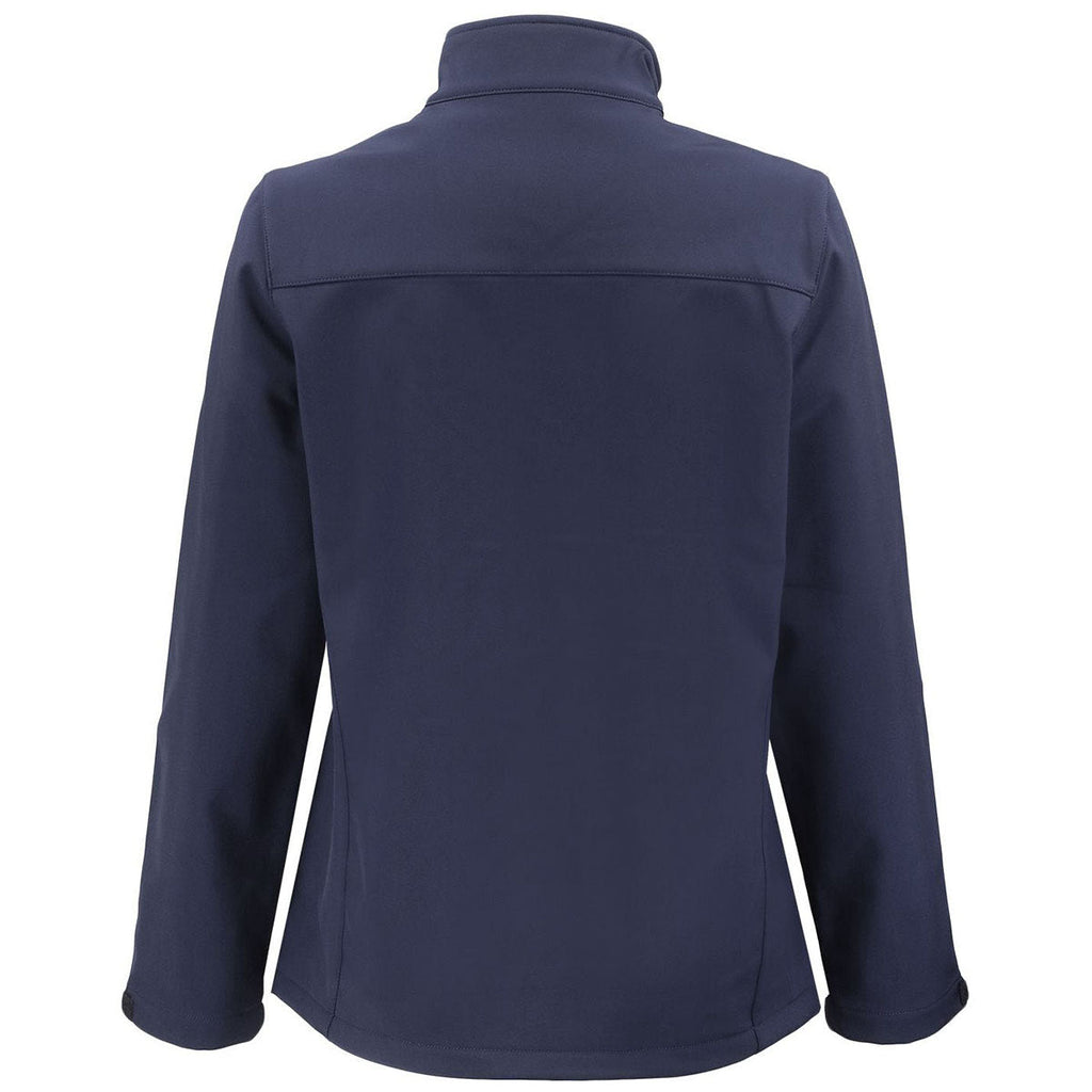 Clique Clique Women's Dark Navy Tempest Waterproof Full Zip Softshell Jacket