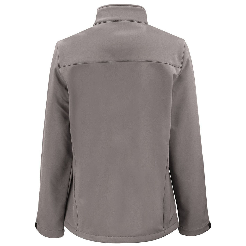 Clique Clique Women's Pure Slate Tempest Waterproof Full Zip Softshell Jacket