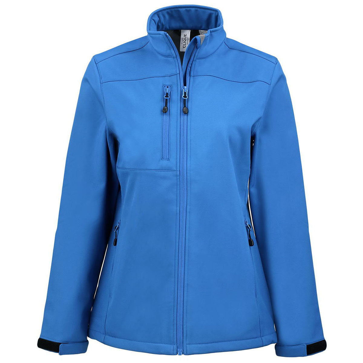 Clique Clique Women's Royal Blue Tempest Waterproof Full Zip Softshell Jacket