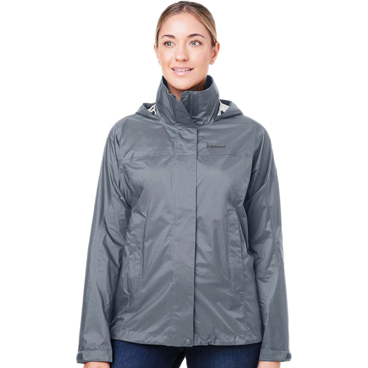 Marmot Classic Marmot Women's Steel Onyx PreCip Eco Packable Rain Jacket