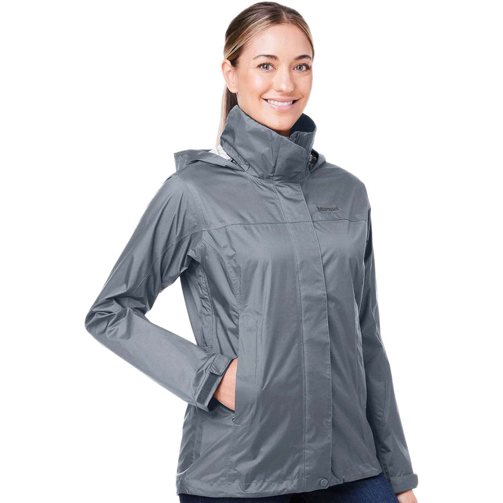 Marmot Classic Marmot Women's Steel Onyx PreCip Eco Packable Rain Jacket