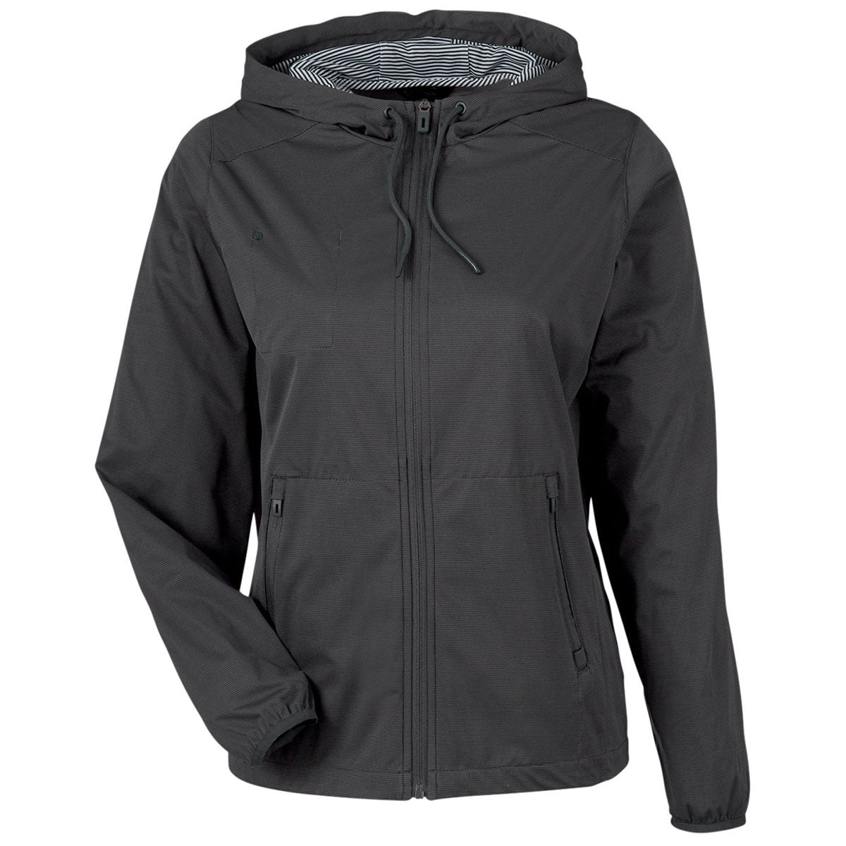 North End Official North End Women's Carbon Heather Network Lightweight Jacket