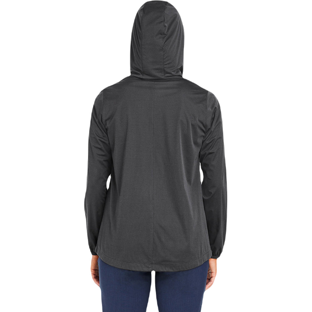 North End Official North End Women's Carbon Heather Network Lightweight Jacket
