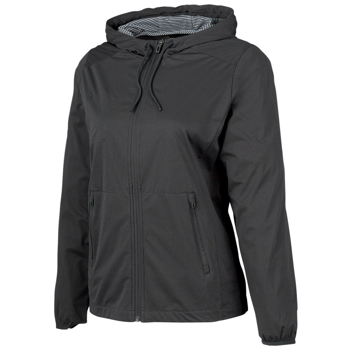 North End Official North End Women's Carbon Heather Network Lightweight Jacket