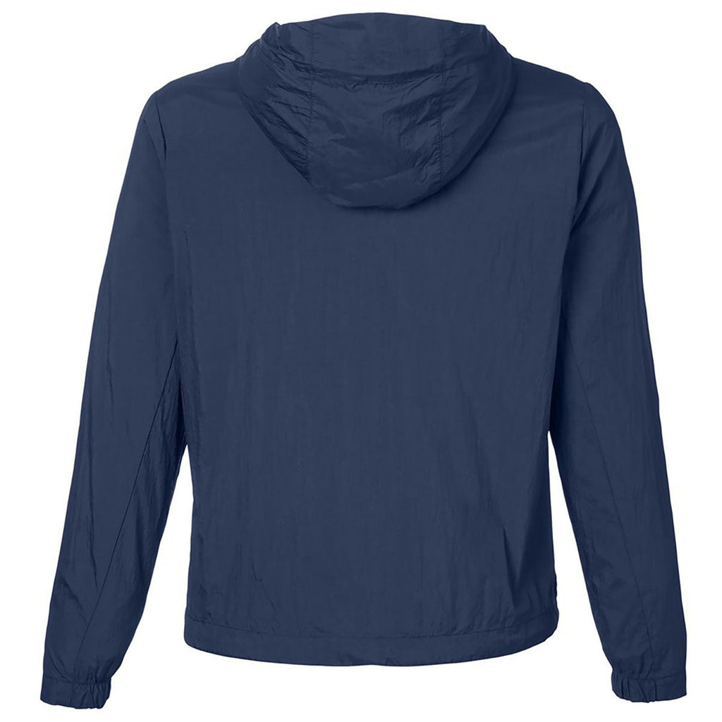 North End North End Women's Classic Navy/Carbon Aura Lightweight Packable Anorak