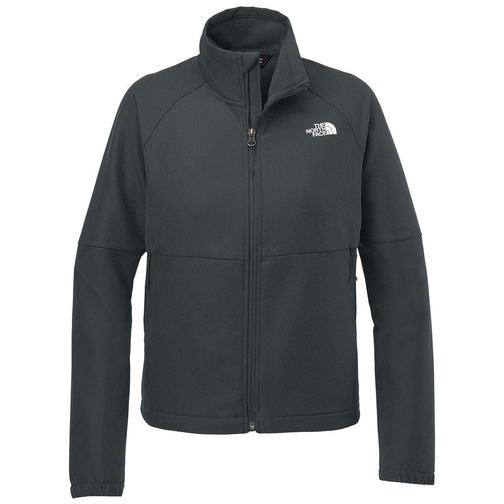 The North Face Authentic The North Face Women's Asphalt Grey Dark Heather Barr Lake Soft Shell Jacket