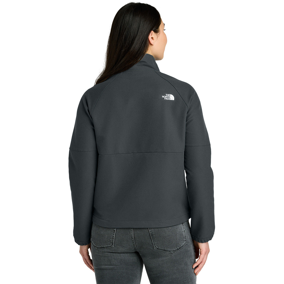 The North Face Authentic The North Face Women's Asphalt Grey Dark Heather Barr Lake Soft Shell Jacket