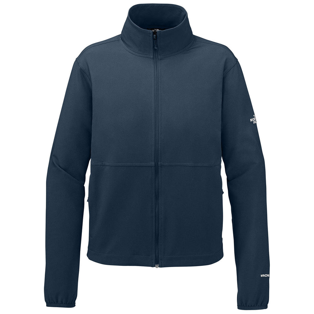 The North Face Authentic The North Face Women's Summit Navy Edge Stretch Soft Shell Jacket