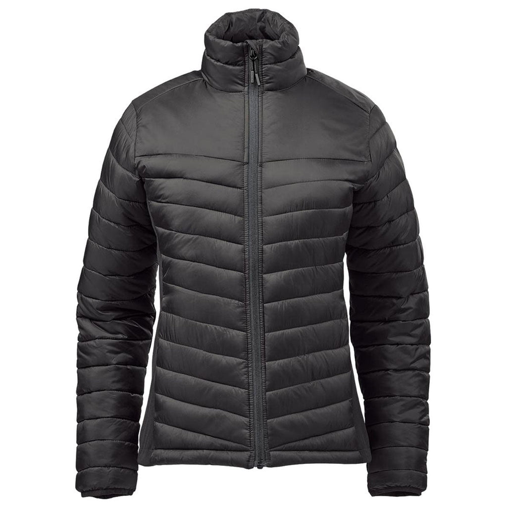 Stormtech Classic Stormtech Women's Black/Granite Montserrat Thermal Jacket