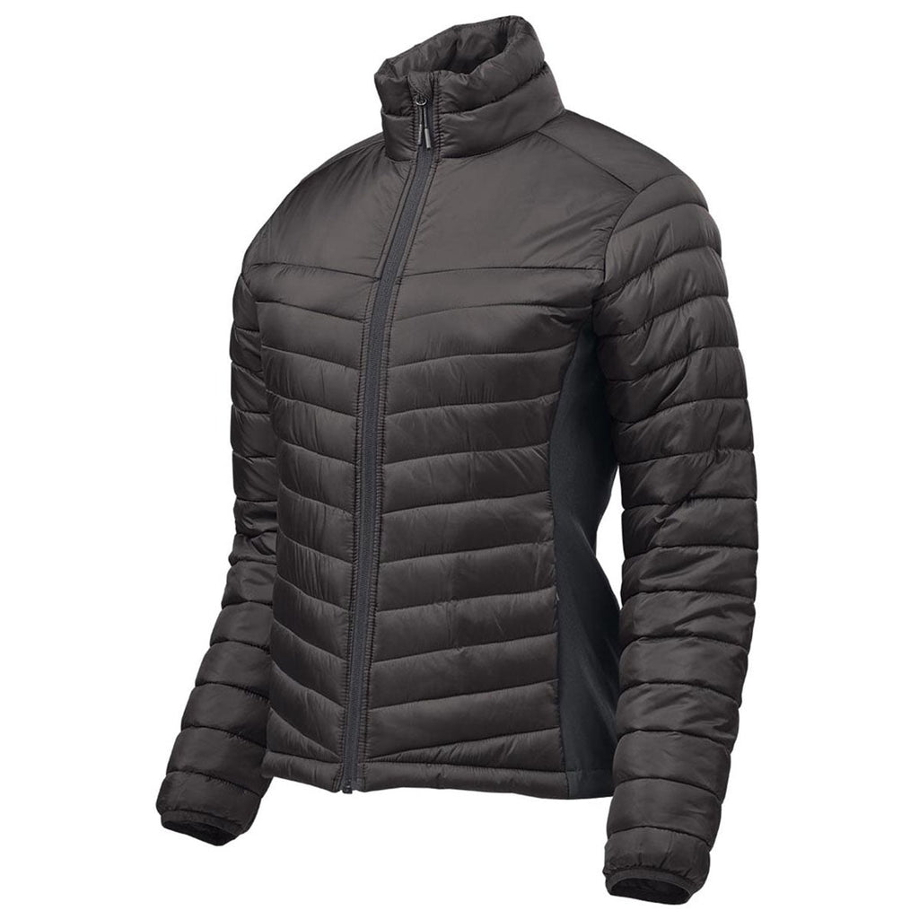 Stormtech Classic Stormtech Women's Black/Granite Montserrat Thermal Jacket