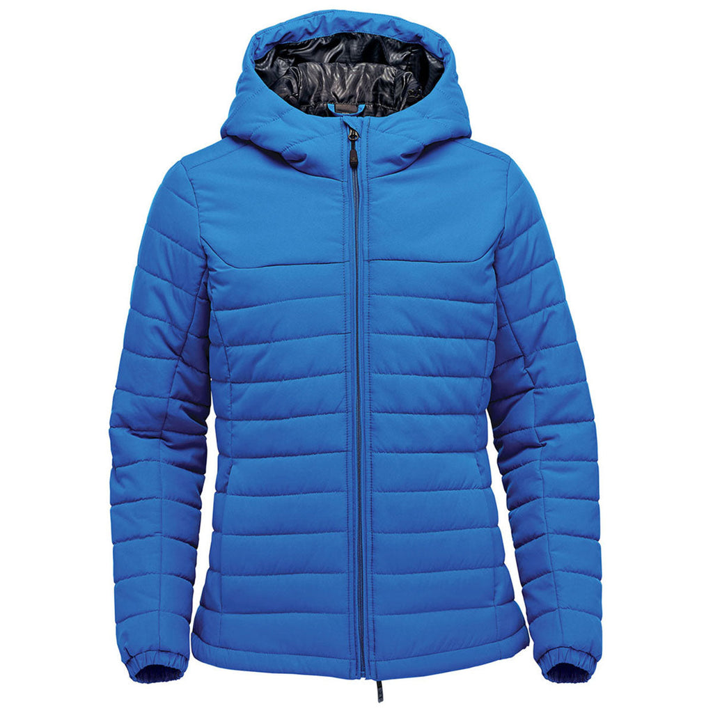 Stormtech Authentic Stormtech Women's Azure Blue Nautilus Quilted Hoody